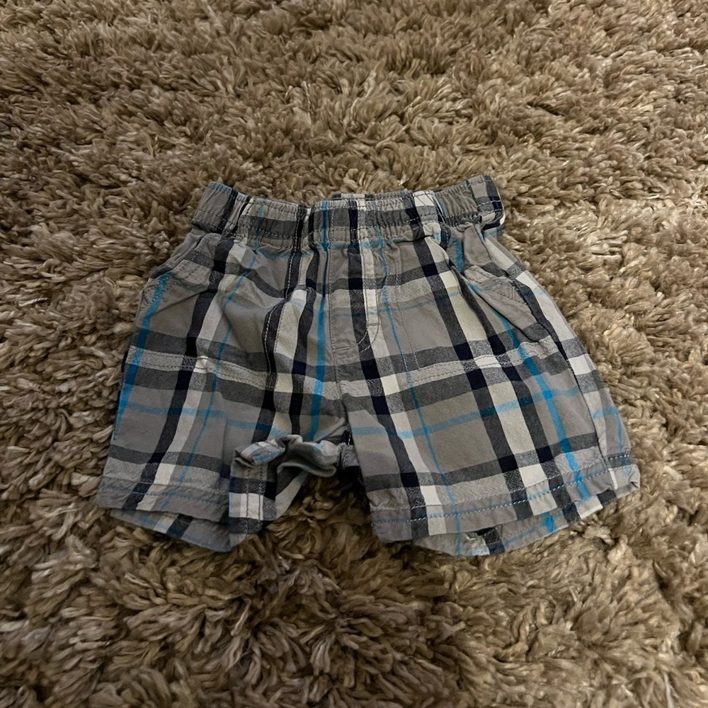 Okie Dokie striped infant shorts